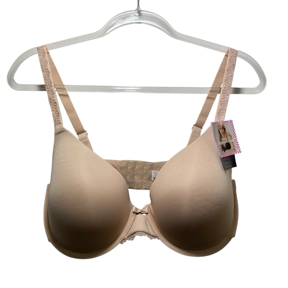 Maidenfrom 40DD Bra Love The Lift Push Up In Lace Demi Beige Cream New Comfy